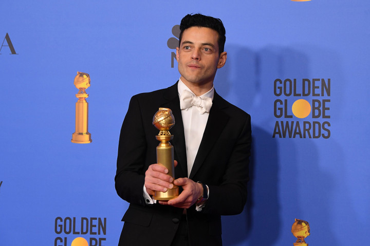 Demikian pula aktor Rami Malek yang berperan sebagai Freddie Mercury di film itu, menyabet gelar Best Actor. Film itu mengalahkan film BlacKkKlansman, If Beale Street Could Talk, Black Panther, dan film A Star Is Born. Afp Photo/Mark Ralston