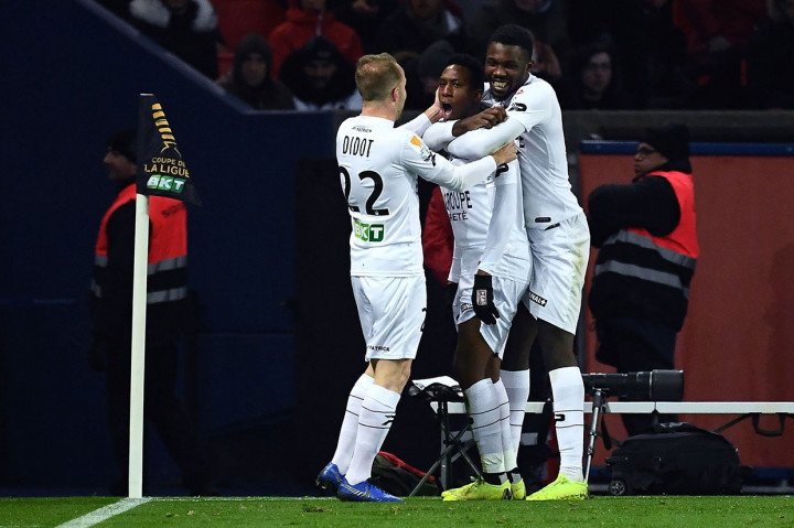 Guingamp kembali mendapat penalti setelah Marcus Coco dilanggar Juan Bernat. Kali ini Yeni N'Gbakoto sukses menunaikan tugasnya sebagai eksekutor. Skor imbang 1-1 pada menit ke-81.