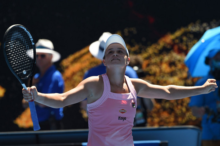 Hasil pertandingan itu membuat Barty menjadi petenis Australia pertama yang bisa masuk babak delapan besar atau perempat final Australia Terbuka dalam satu dekade terakhir.