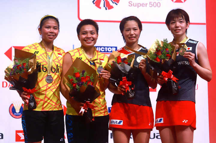 Ganda putri Indonesia Greysia Polii/Apriyani Rahayu gagal menjuarai turnamen Malaysia Masters 2019, setelah dikalahkan pasangan Jepang Yuki Fukushima/Sayaka Hirota dalam pertandingan yang digelar di Kuala Lumpur, Minggu, 20 Januari 2019.