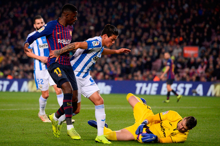 Pemain asal Prancis Ousmane Dembele bermain cemerlang dalam laga tersebut dengan menciptakan beberapa peluang.