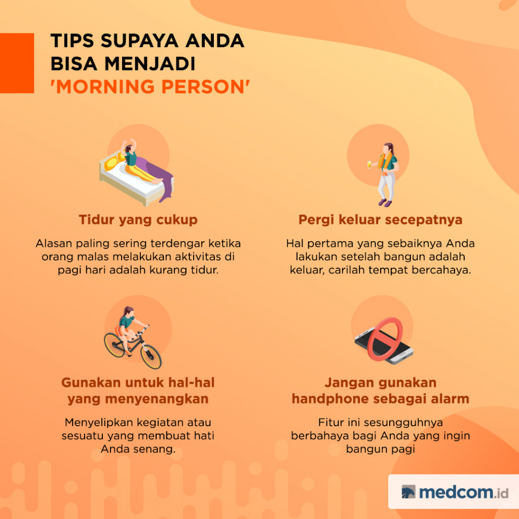Tips Supaya Anda Bisa Menjadi Morning Person