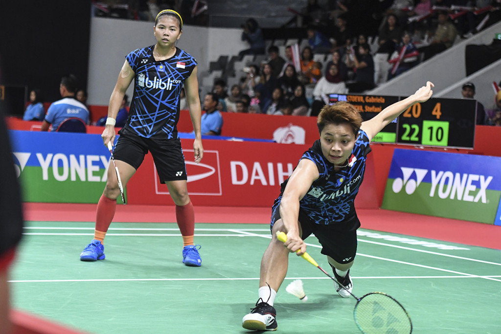 Greysia/Apriani berhasil melaju ke babak selanjutnya usai menaklukan ganda Putri Bulgaria dengan skor 22-20 dan 21-15.