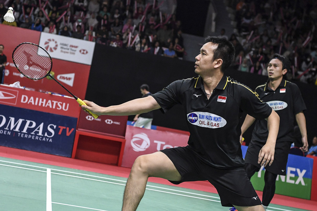 Mereka menang dua gim langsung 21-13, 21-13, dalam tempo 22 menit atas ganda dari Negeri Jiran yang menjadi semifinalis Malaysia Masters 2019. 
