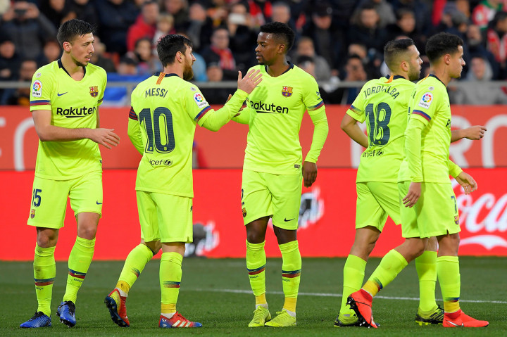 Barcelona kini memimpin dengan koleksi 49 poin atau unggul lima angka dari Ateltico Madrid di urutan kedua.