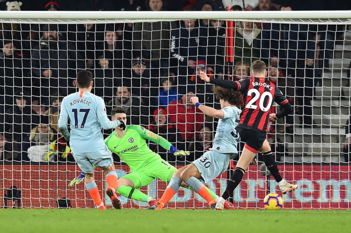 Brooks menggandakan keunggulan tim tuan rumah dengan penyelesaian cerdas dari umpan King di menit ke-63.