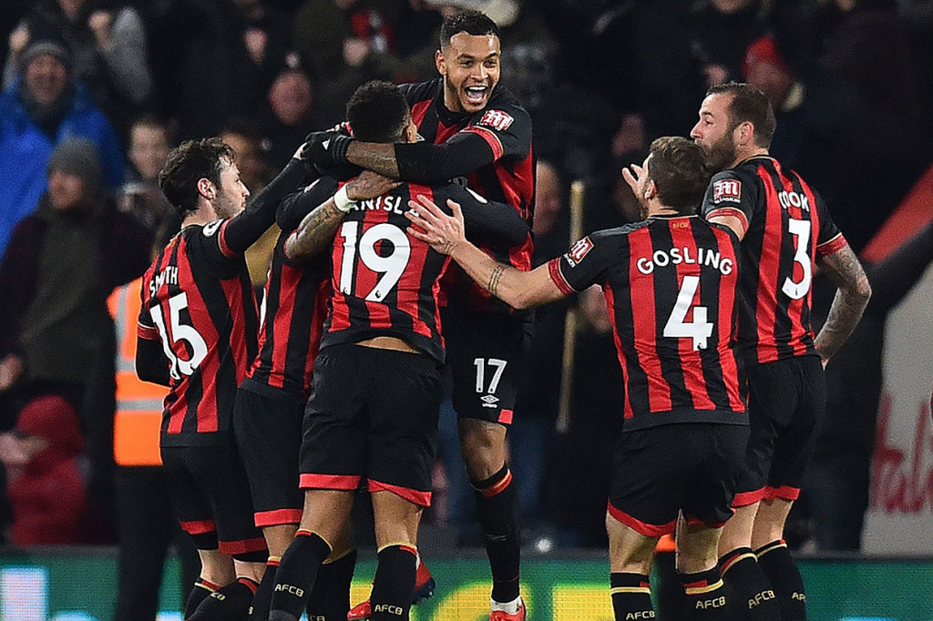 Tim tamu semakin terpuruk dengan terciptanya gol keempat Bournemouth yang dicetak Charlie Daniels  saat injury time.