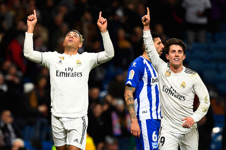 Los Merengues menutup pertandingan dengan gol dari sundulan pemain pengganti, Mariano Diaz, pada masa injury  usai mendapat umpan silang dari Alvaro Odriozola.  