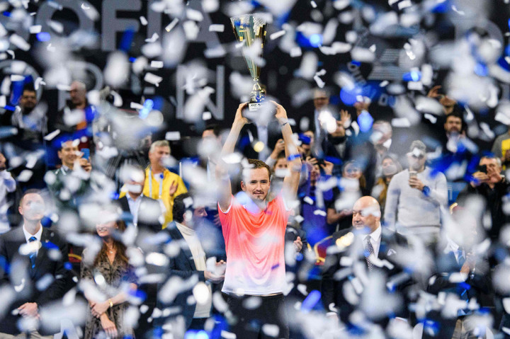 Daniil Medvedev meraih gelar ATP Tour pertamanya pada tahun 2019 dan yang keempat sepanjang kariernya.
