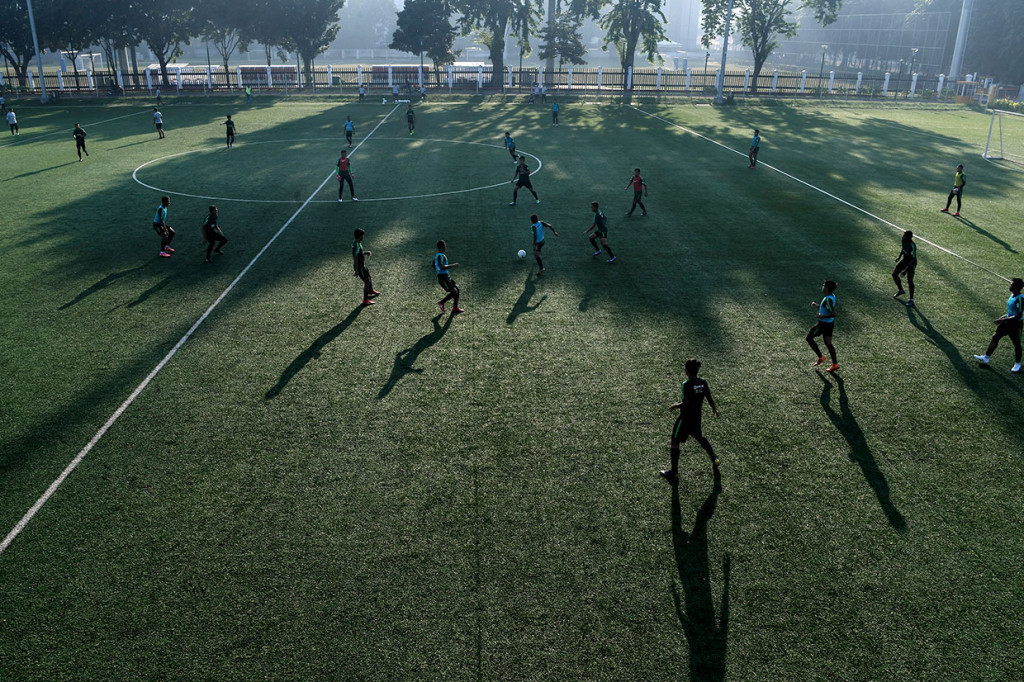 Timnas U-22 menjalani latihan terakhir sebelum berangkat ke Kamboja pada Jumat, 15 Februari untuk mengikuti pertandingan Piala AFF U-22 2019.