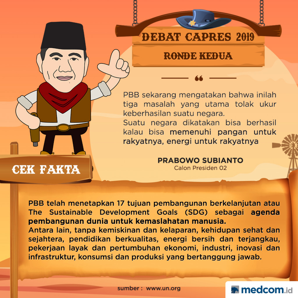 [Cek Fakta] Prabowo: Tiga Masalah yang Utama Tolak Ukur Keberhasilan Negara