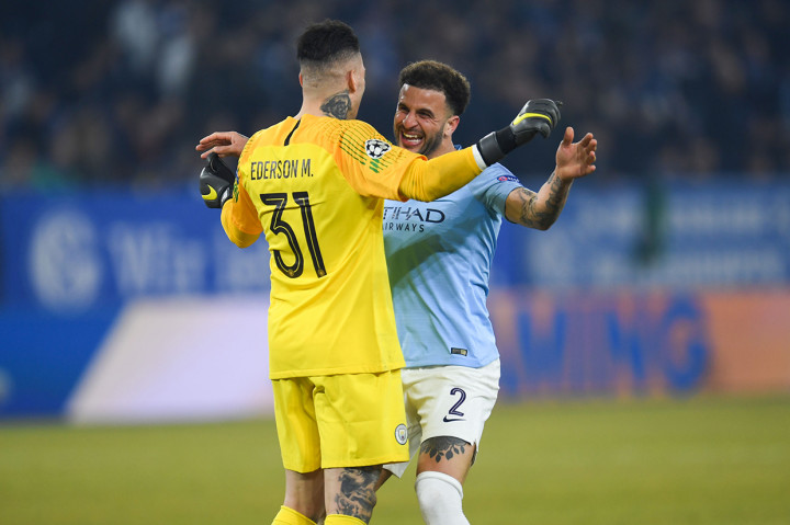 Hasil ini tentu menjadi keuntungan bagi Manchester City yang ganti akan menjadi tuan rumah dalam partai leg kedua pada pertengahan Maret mendatang. Afp Photo/Patrik Stollarz