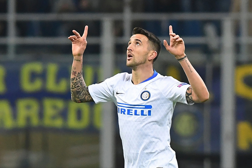Baru pada menit ke-11, Nerazzurri berhasil membuka keran gol. Matias Vecino mencatatkan namanya di papan skor.