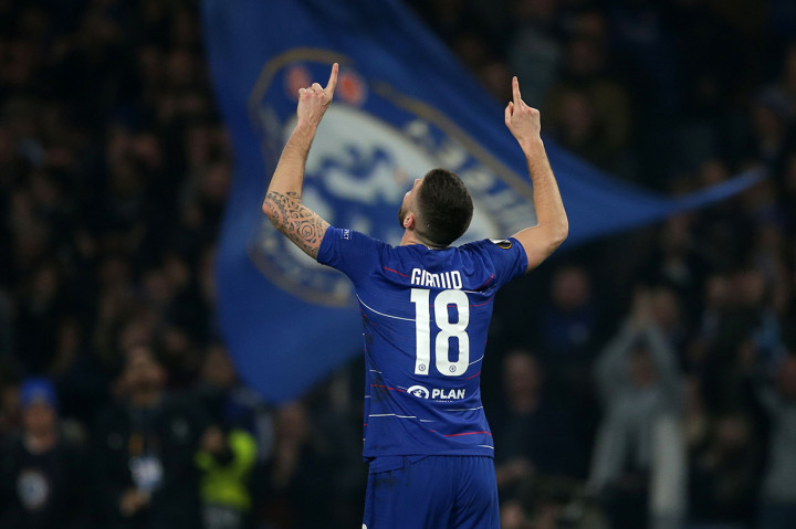 Usai bermain imbang 0-0 di babak pertama, Chelsea sukses membuka skor lewat gol Olivier Giroud.