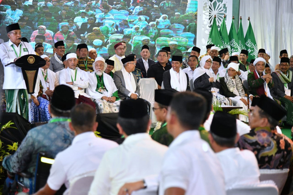 Sebelumnya, Ketum PBNU KH Said Aqil Siroj dalam pidato sambutan juga menyinggung dampak besar Revolusi Industri 4.0, khususnya di sektor lapangan kerja. Dok.Istimewa