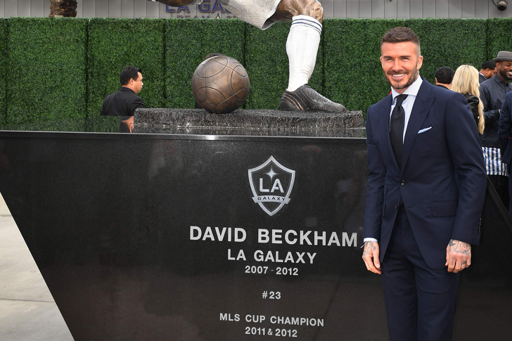 Beckham memperkuat Galaxy pada periode 2007-2012 dan memenangkan dua titel MLS. Dia jadi bintang besar pertama yang datang ke MLS.