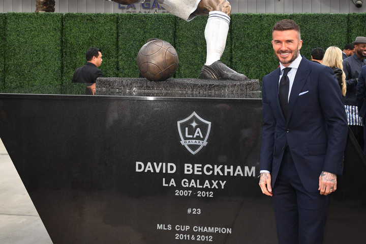 Beckham memperkuat Galaxy pada periode 2007-2012 dan memenangkan dua titel MLS. Dia jadi bintang besar pertama yang datang ke MLS.