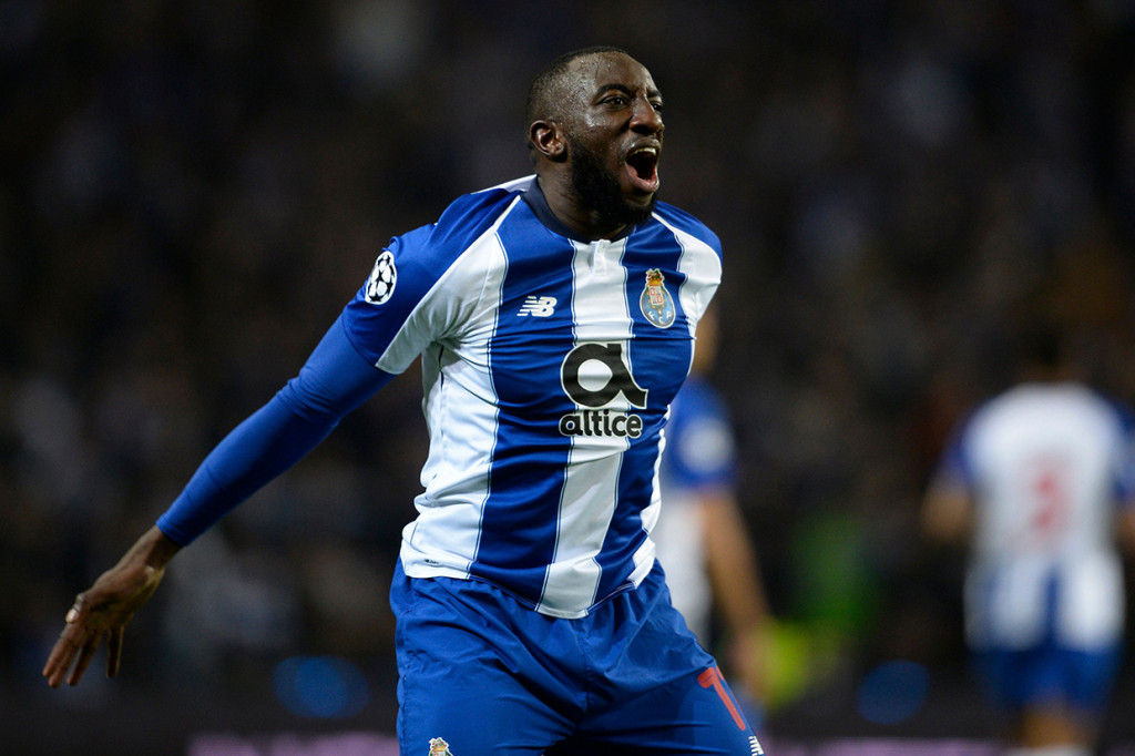 Porto unggul 2-1 di menit ke-52. Gol Moussa Marega membawa agregat berimbang 3-3 hingga 90 menit tuntas. Afp Photo/Miguel Riopa