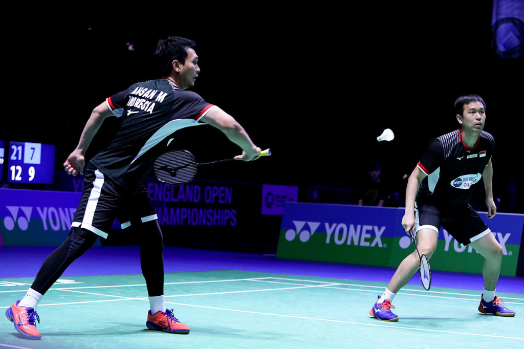 Pasangan juara dunia 2013 dan 2015 itu pada laga semifinal akan bertemu wakil Jepang Takeshi Kamura/Keigo Sonoda, yang mengalahkan pasangan Tiongkok Han Chengkai/Zhou Haodong.