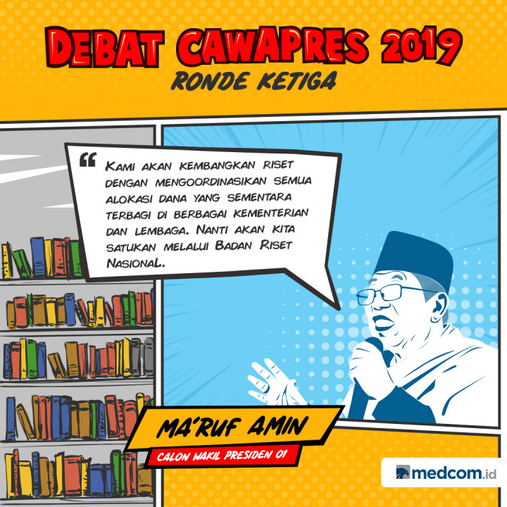 Kutipan Cawapres Paslon 01 Ma'ruf Amin