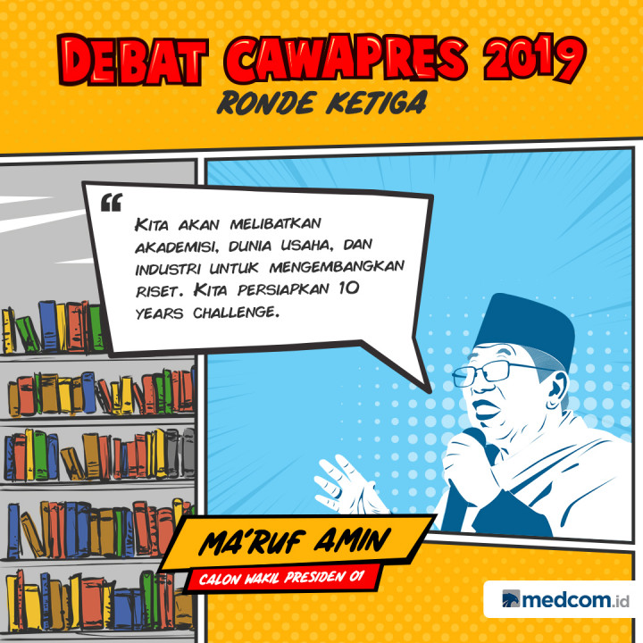 Kutipan Cawapres Paslon 01 Ma'ruf Amin
