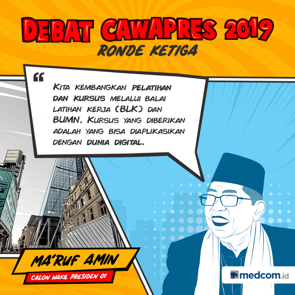 Kutipan Cawapres Paslon 01 Ma'ruf Amin