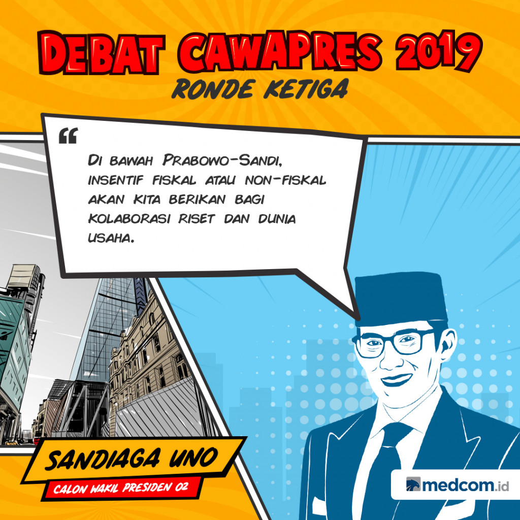 Kutipan Cawapres Paslon 02 Sandiaga Uno