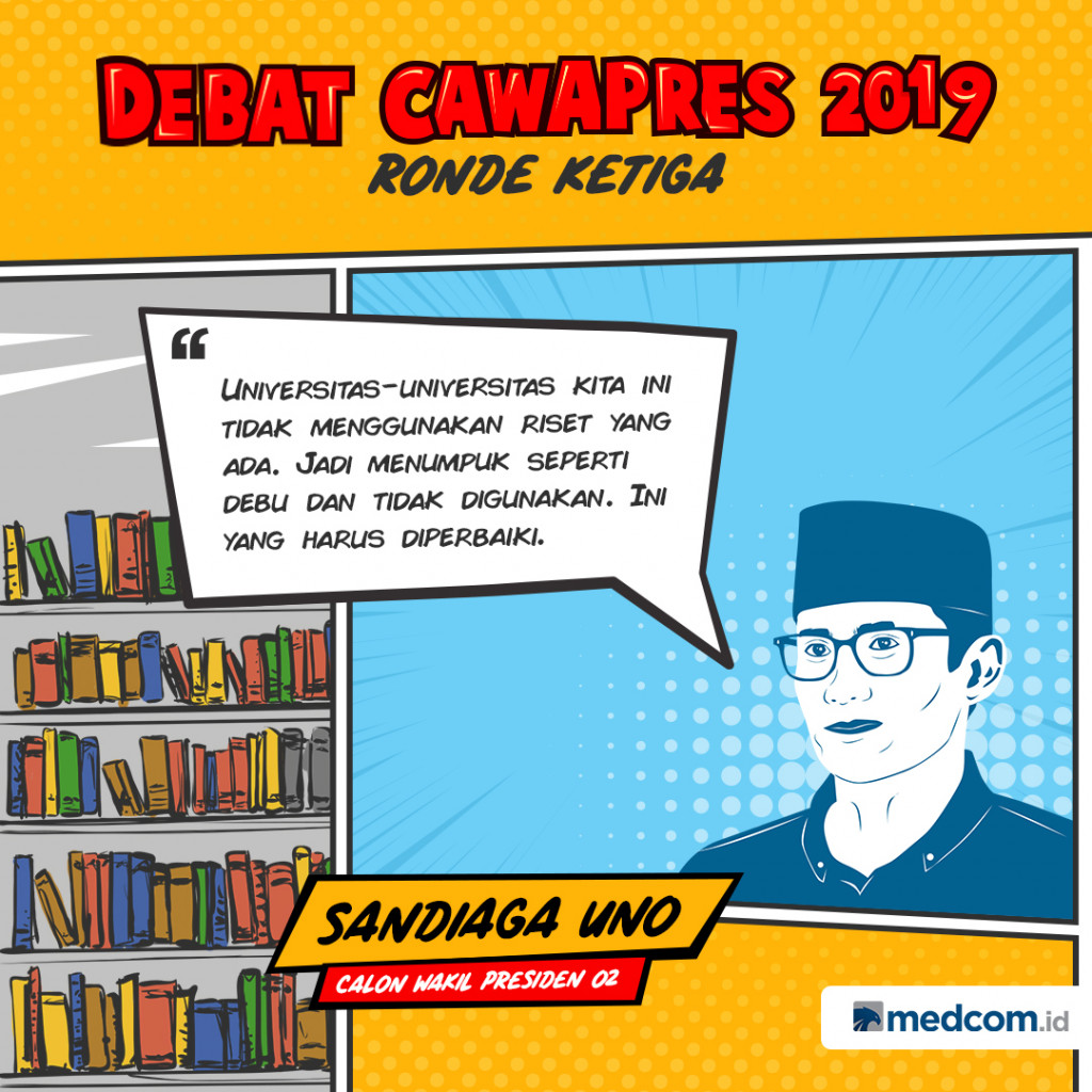 Kutipan Cawapres Paslon 02 Sandiaga Uno
