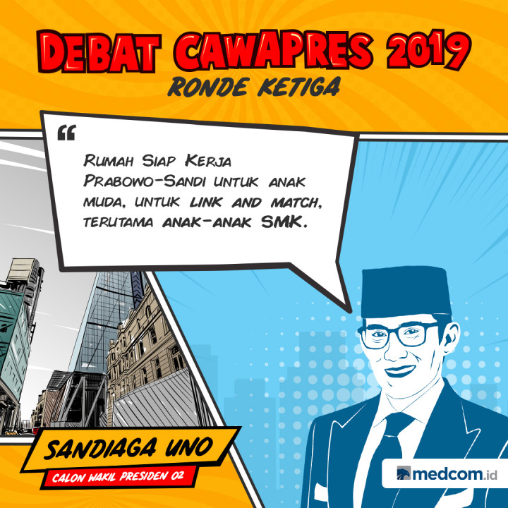 Kutipan Cawapres Paslon 02 Sandiaga Uno