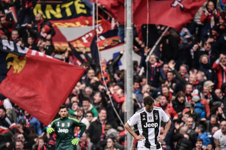 Juventus kalah 0-2 dari Genoa pada laga pekan ke-28 Serie A.