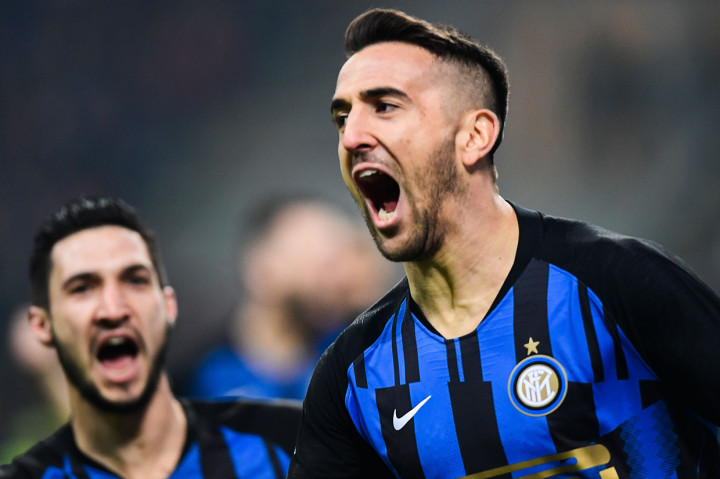 Inter unggul saat laga baru berlangsung tiga menit. Umpan silang Ivan Perisic sukses disundul oleh Martinez, bukan ke arah gawang, melainkan ke tengah. Matias Vecino menyambar bola masuk ke gawang dari jarak dekat.