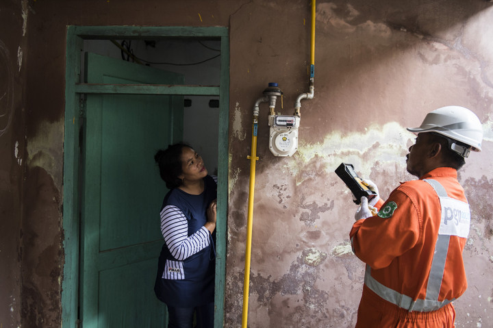 Jaringan gas rumah tangga ini juga bertujuan untuk meningkatkan taraf hidup perekonomian masyarakat di wilayah tersebut. 