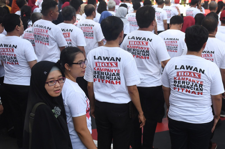 Simulasi ini diikuti oleh jajaran aparatur sipil negara (ASN).