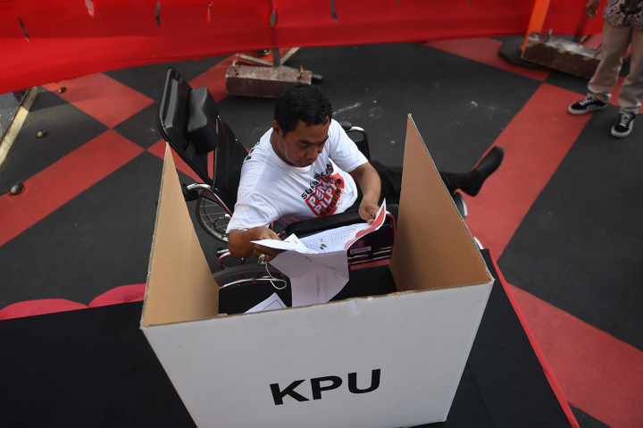 Kegiatan itu bertujuan untuk mengetahui tata cara pelaksanaan Pemilu 2019. 