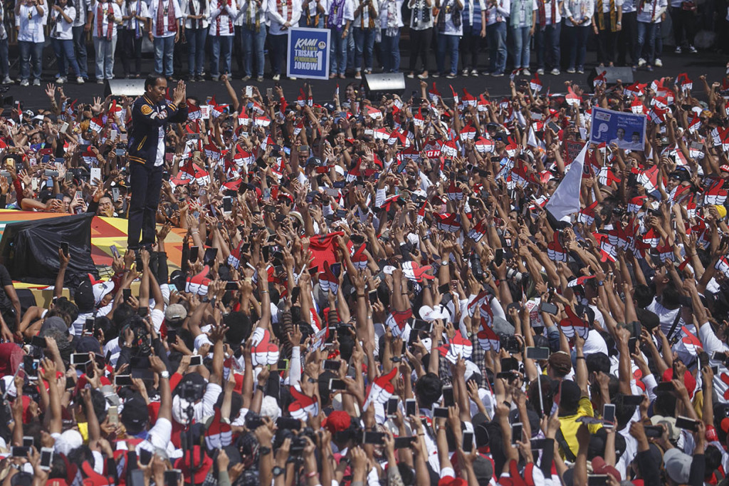 Ketua panitia acara, Budi Kuncoro, dalam keterangan tertulisnya mengklaim peserta yang hadir di acara deklarasi ini mencapai 30 ribu orang.