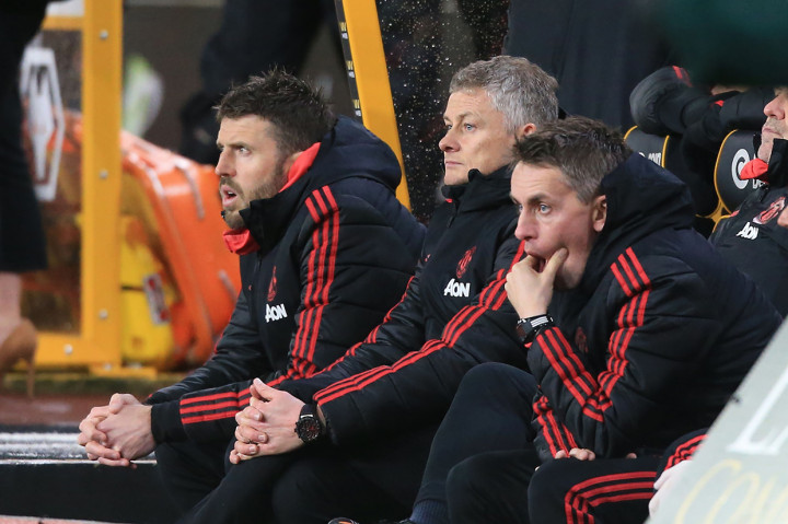 Sebelumnya, Solskjaer memang hanya berstatus sebagai caretaker alias pelatih interim Setan Merah. Afp Photo/Lindsey Parnaby