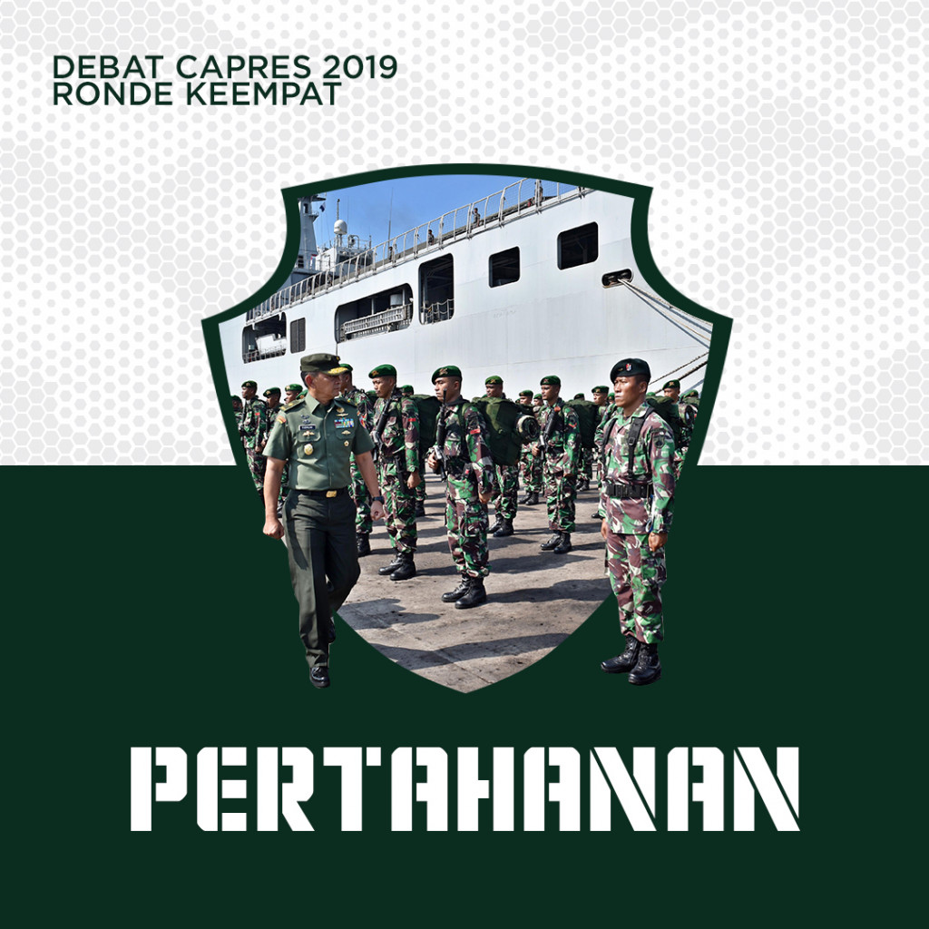 Debat Capres 2019 Ronde Keempat Tema Pertahanan