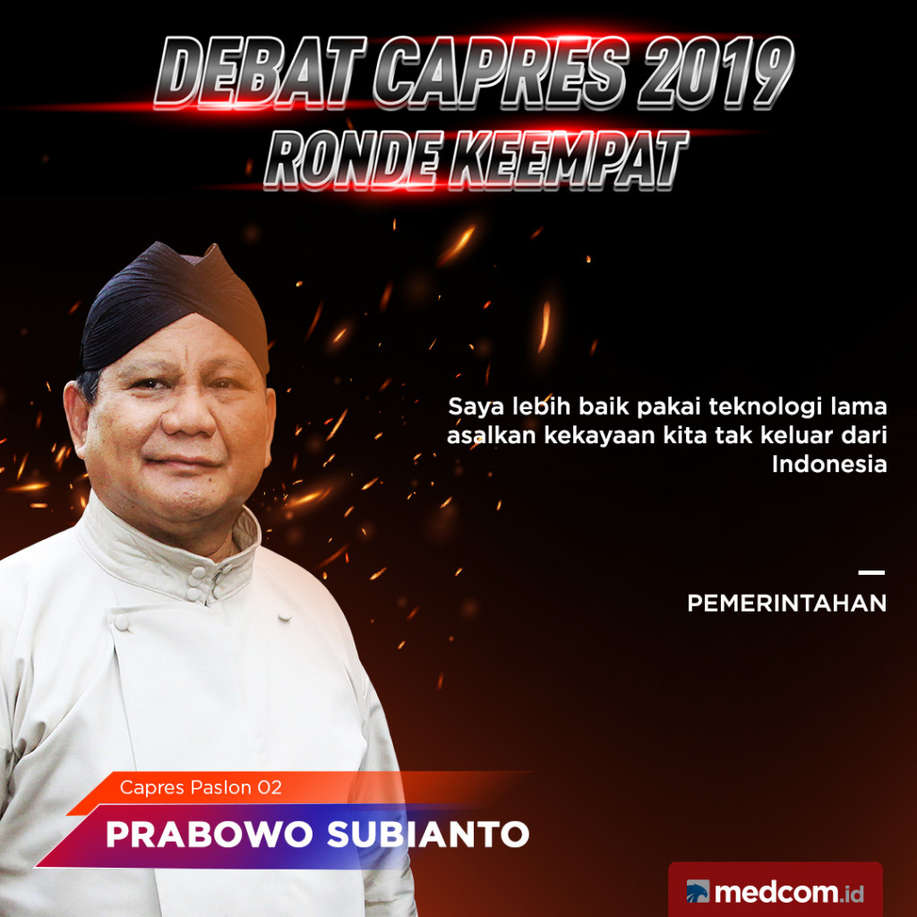 Kutipan Capres Paslon 02 Prabowo Subianto