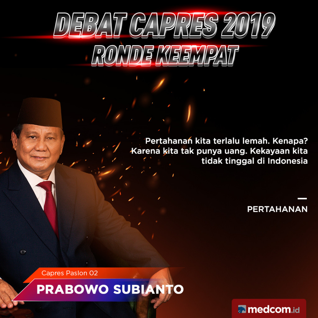Kutipan Capres Paslon 02 Prabowo Subianto