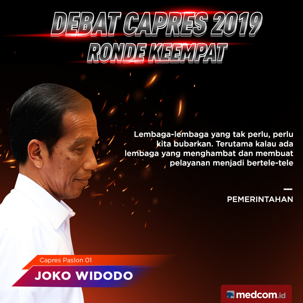 Kutipan Capres Paslon 01 Joko Widodo