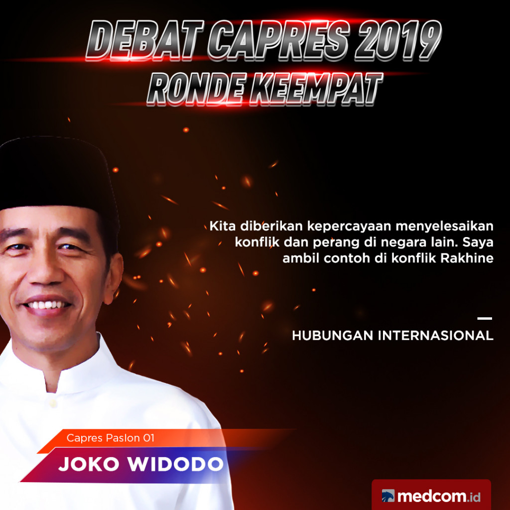Kutipan Capres Paslon 01 Joko Widodo