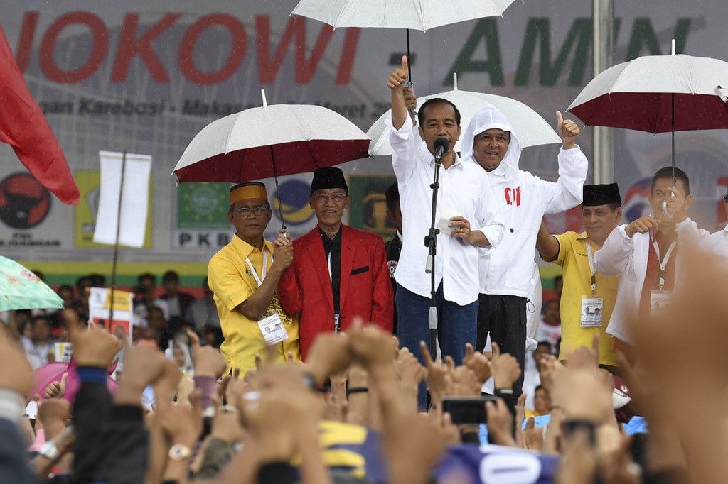 menggunakan hak pilihnya pada Pilpres 17 April 2019 mendatang.