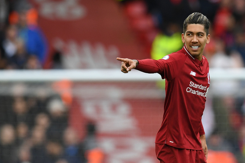 Liverpool unggul lebih dahulu lewat gol Roberto Firmino di babak pertama. 