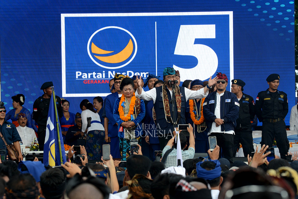 Partai NasDem menegaskan akan tetap berkomitmen merawat kebangsaan dan keberagaman demi kelangsungan idelogi Pancasila dengan memenangkan pasangan Jokowi-Amin pada 17 April mendatang.