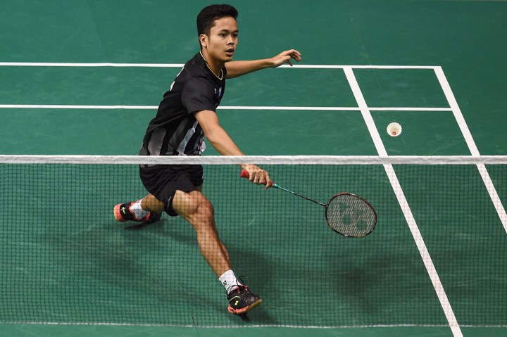 Di semifinal Ginting akan menghadapi tunggal China Taipei, Chou Tien Chen.