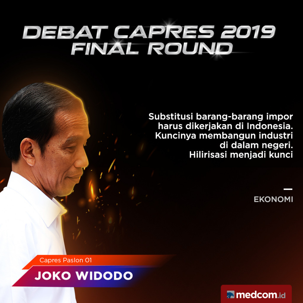 Kutipan Capres Paslon 01 Joko Widodo