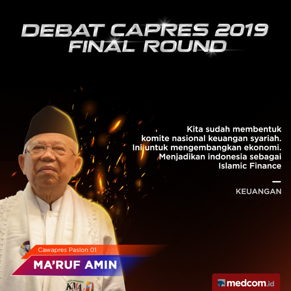 Kutipan Cawapres Paslon 01 Ma'ruf Amin