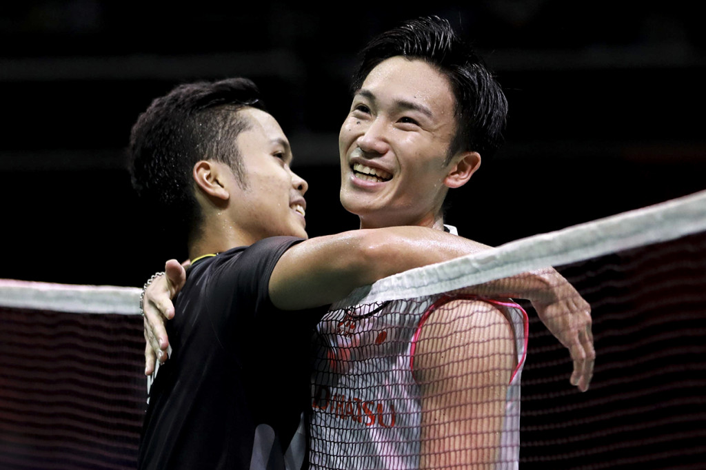 Anthony Ginting menjadi 