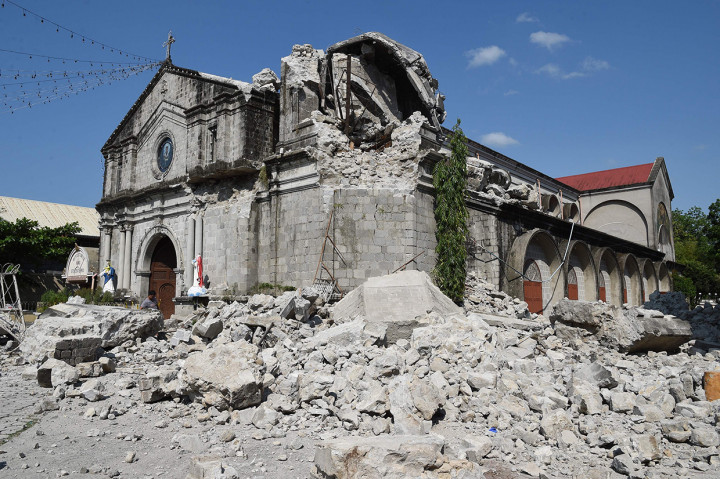 Provinsi Pampanga menjadi provinsi dengan dampak terburuk. 