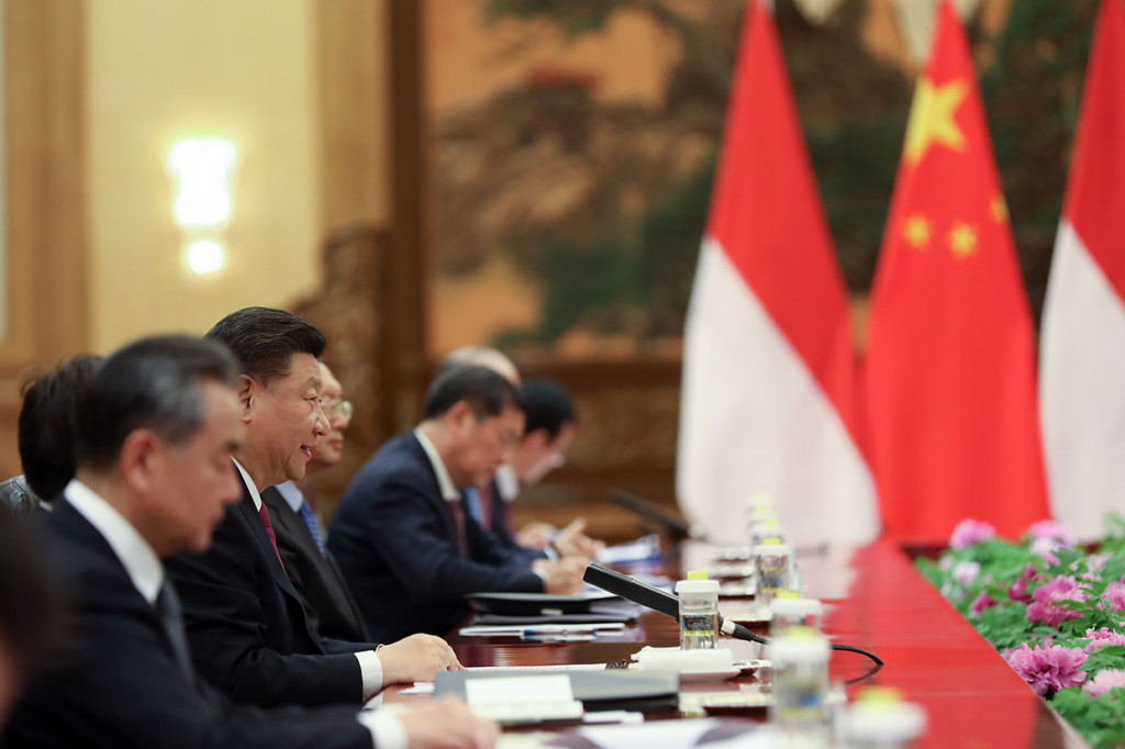 Presiden Xi menuturkan ingatannya saat memaparkan gagasan Sabuk Jalan (Belt and Road) di Jakarta pada 2013. 